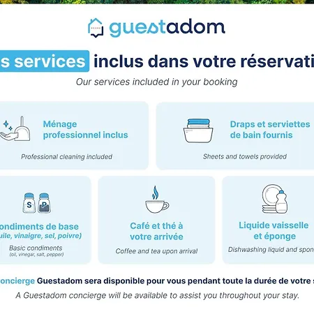 Le Rivage - Wifi - Centre-ville