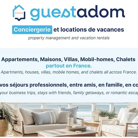 Le Rivage - Wifi - Centre-ville Daire *