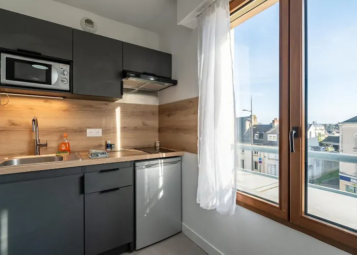 Le Rivage - Wifi - Centre-ville アパート ルマン